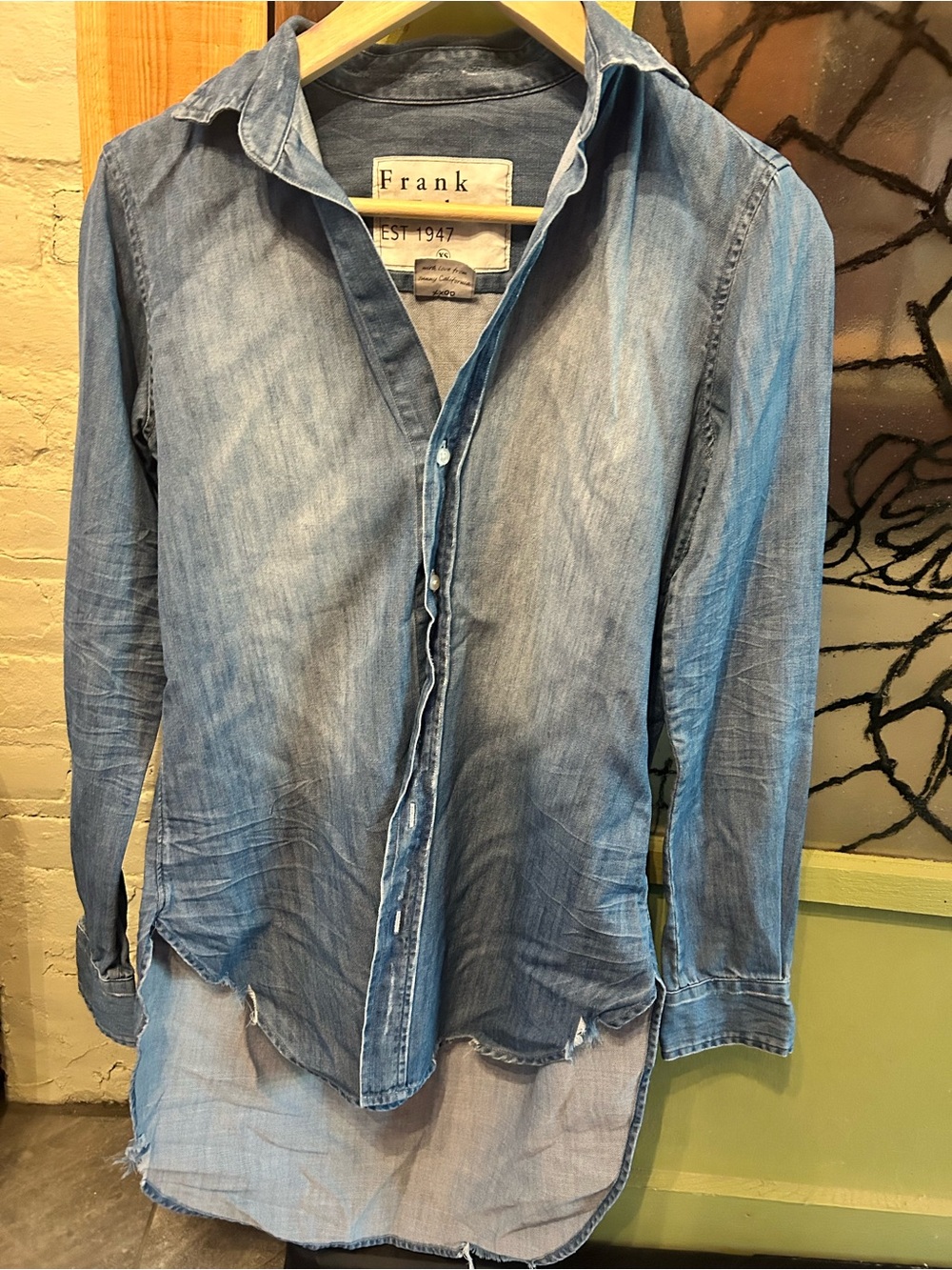 Frank & Eileen Grayson Denim Button Down